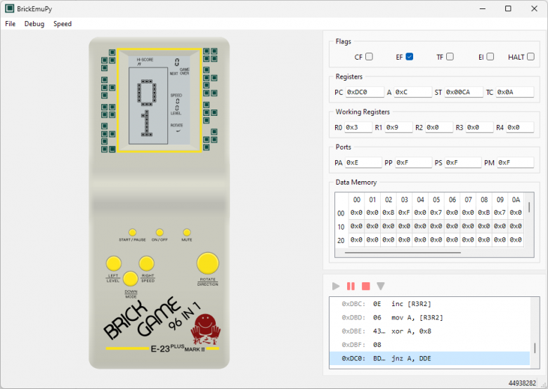 Brick Game Emulator