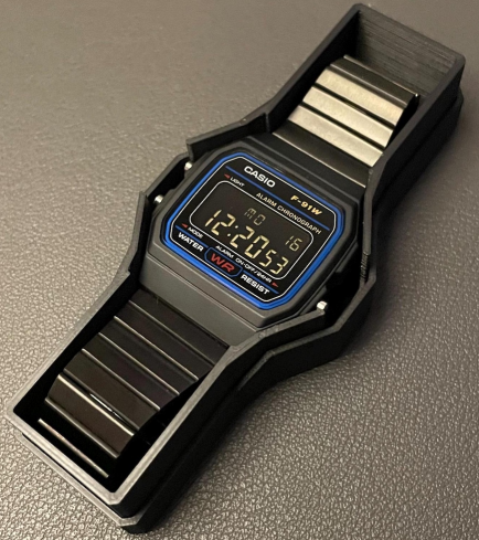 Negative LCD casio from Etsy seller