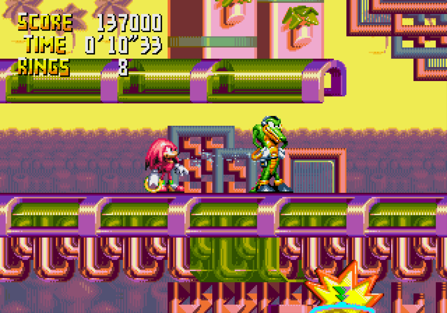 Knuckles Chaotix (32X)